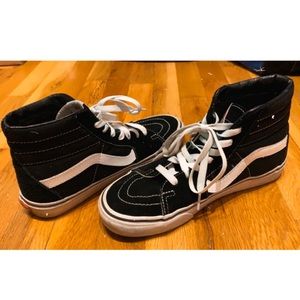 Vans skateboard high top shoe